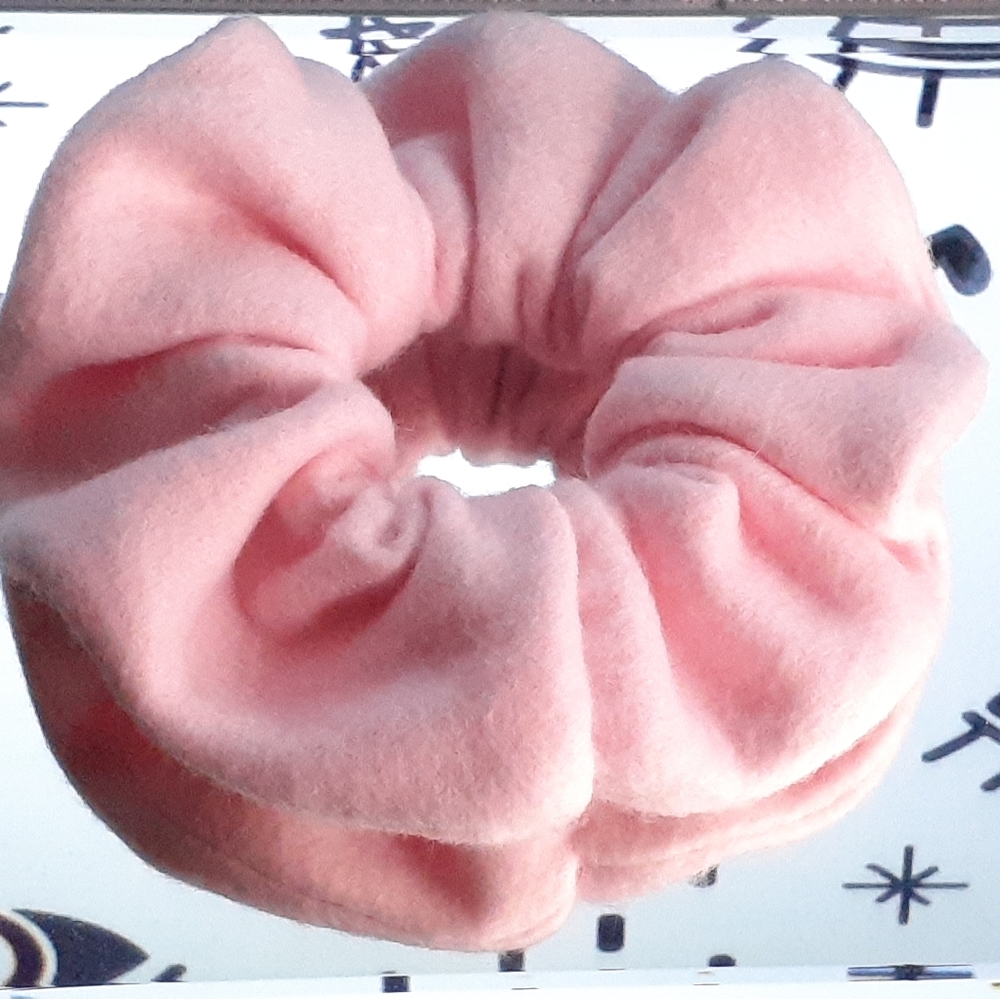 Medium Soft Pink Scrunchie
